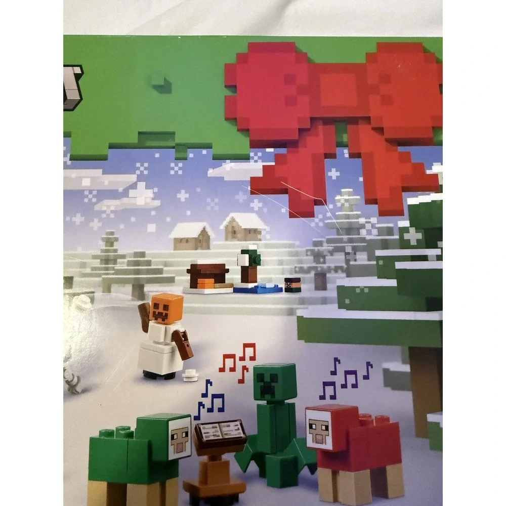 LEGO Minecraft Advent Calendar 2025 21280 Box Damage New Sealed